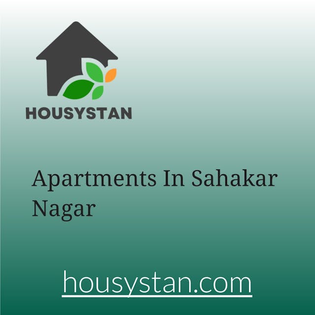 Apartments In Sahakar Nagar