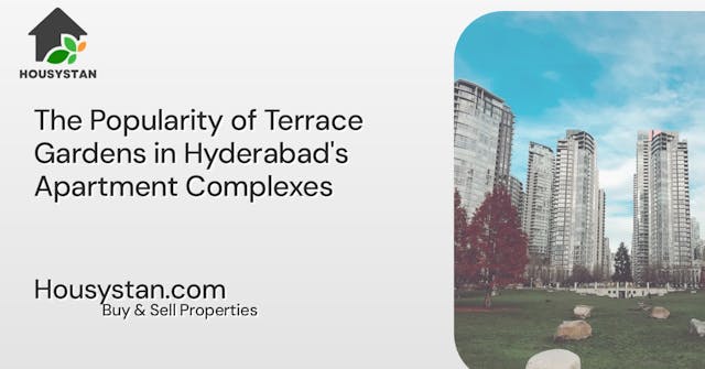 The Popularity of Terrace Gardens in Hyderabad's Apartment Complexes