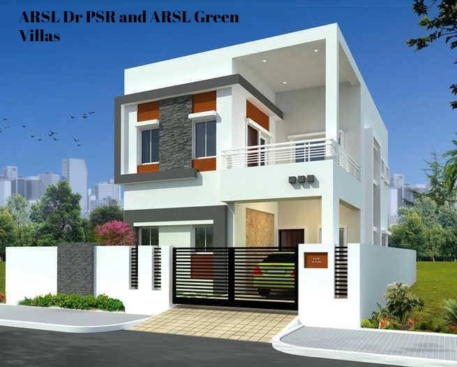 Floor plan for ARSL Dr PSR and ARSL Green Villas
