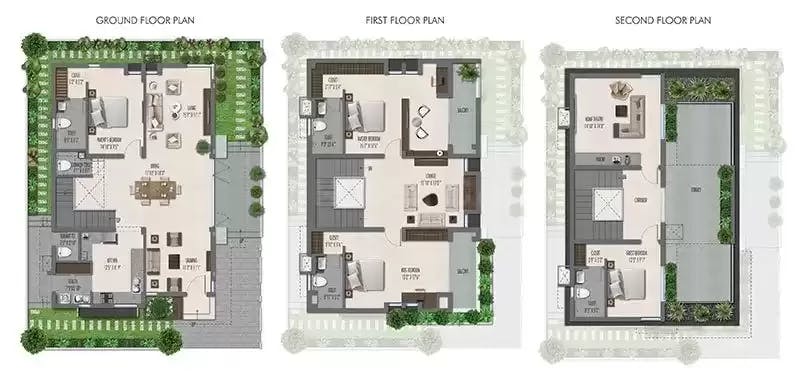 Floor plan for GKRS Palacio