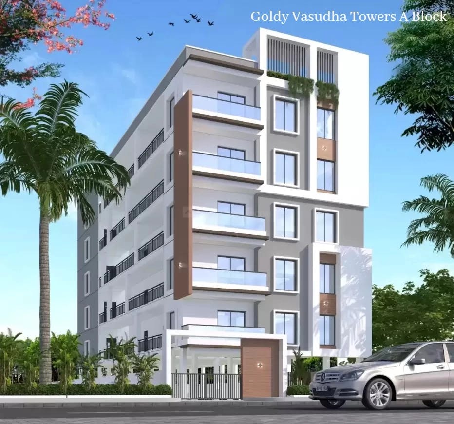 Floor plan for Goldy Vasudha Towers A Block