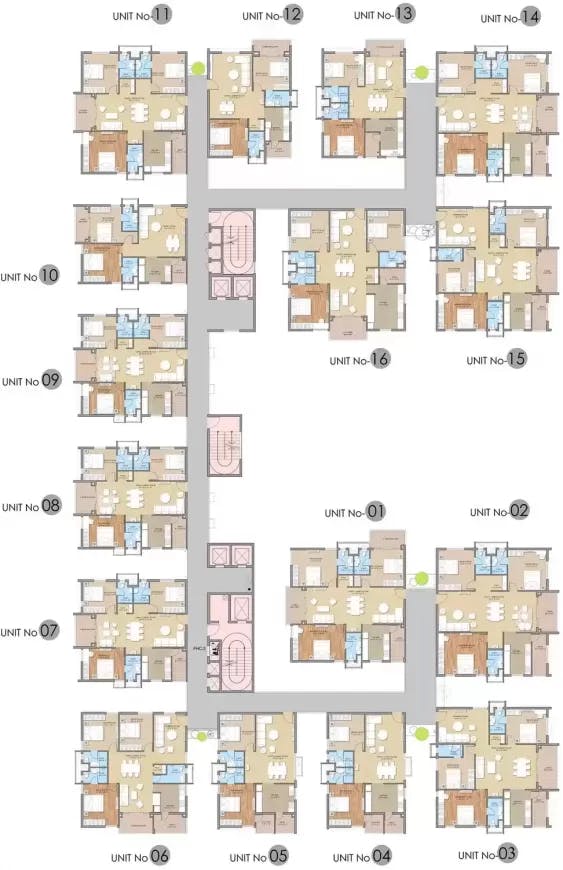 Floor plan for HSR Sri Ramachandra Manor