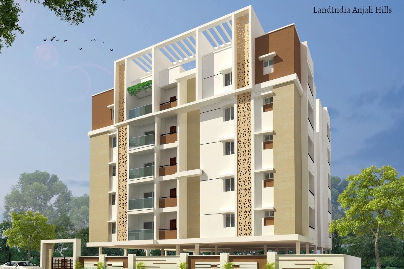 Floor plan for LandIndia Anjali Hills