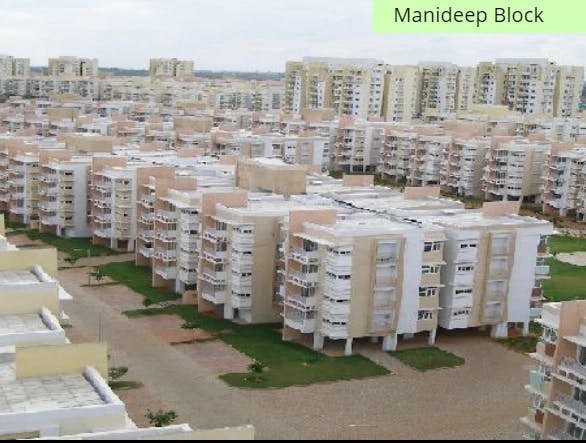 Floor plan for Manideep Block