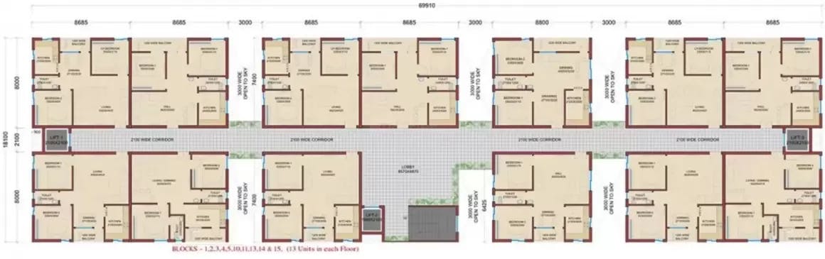 Floor plan for Maruthi Shanthi Nivas