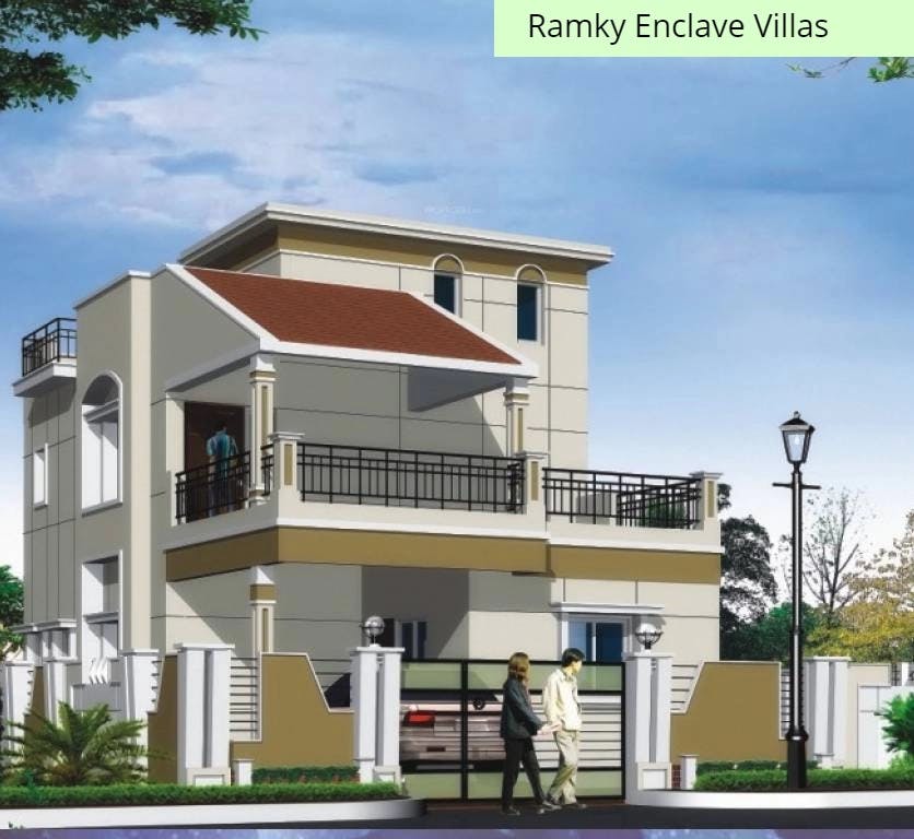Floor plan for Ramky Enclave Villas