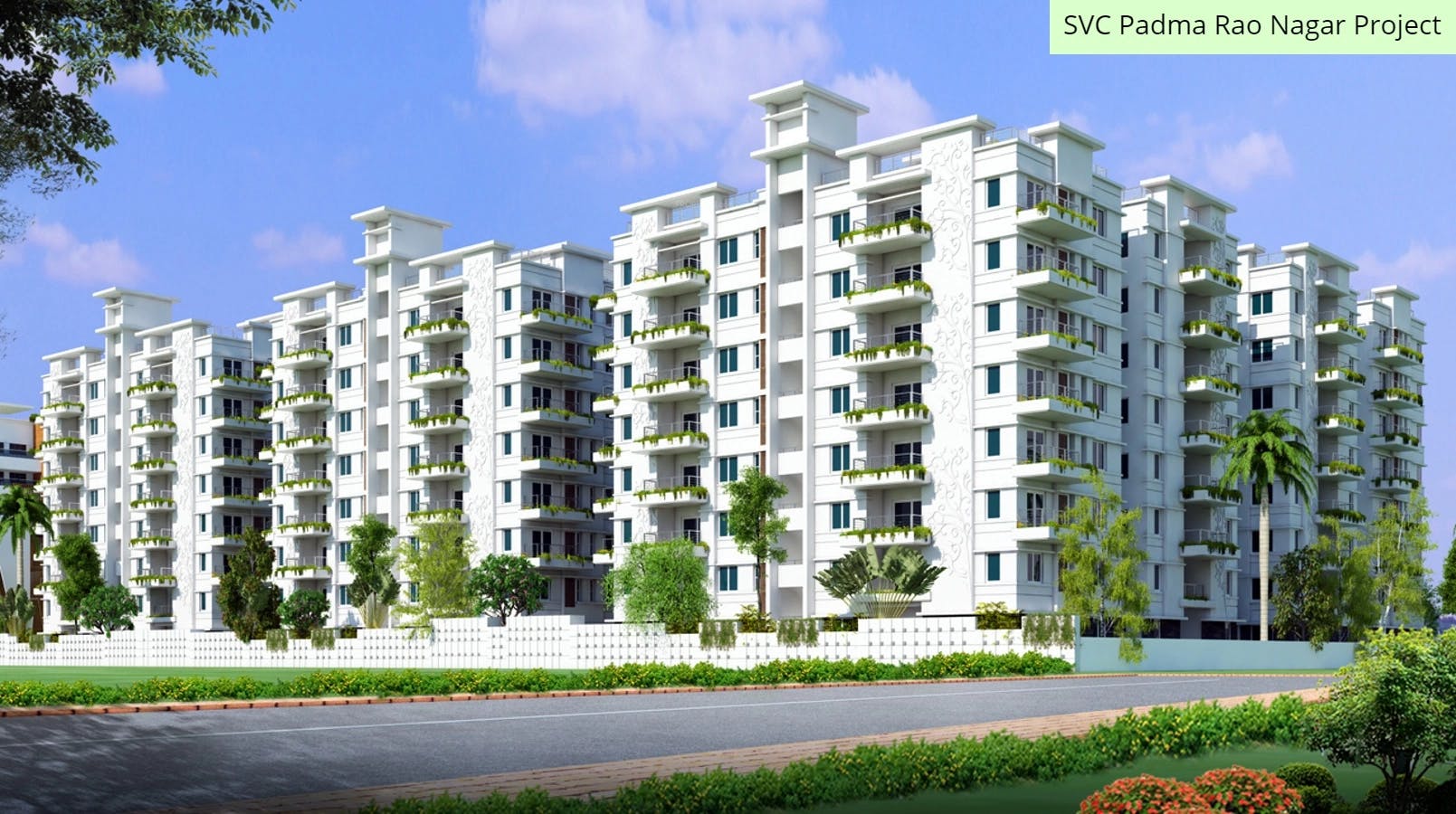 Floor plan for SVC Padma Rao Nagar Project