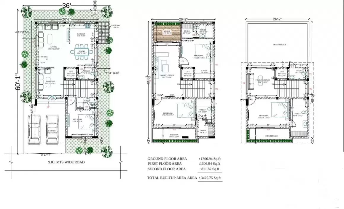 Floor plan for Shanta Brookwoods
