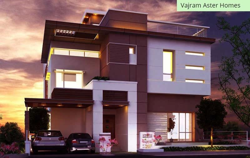 Floor plan for Vajram Aster Homes