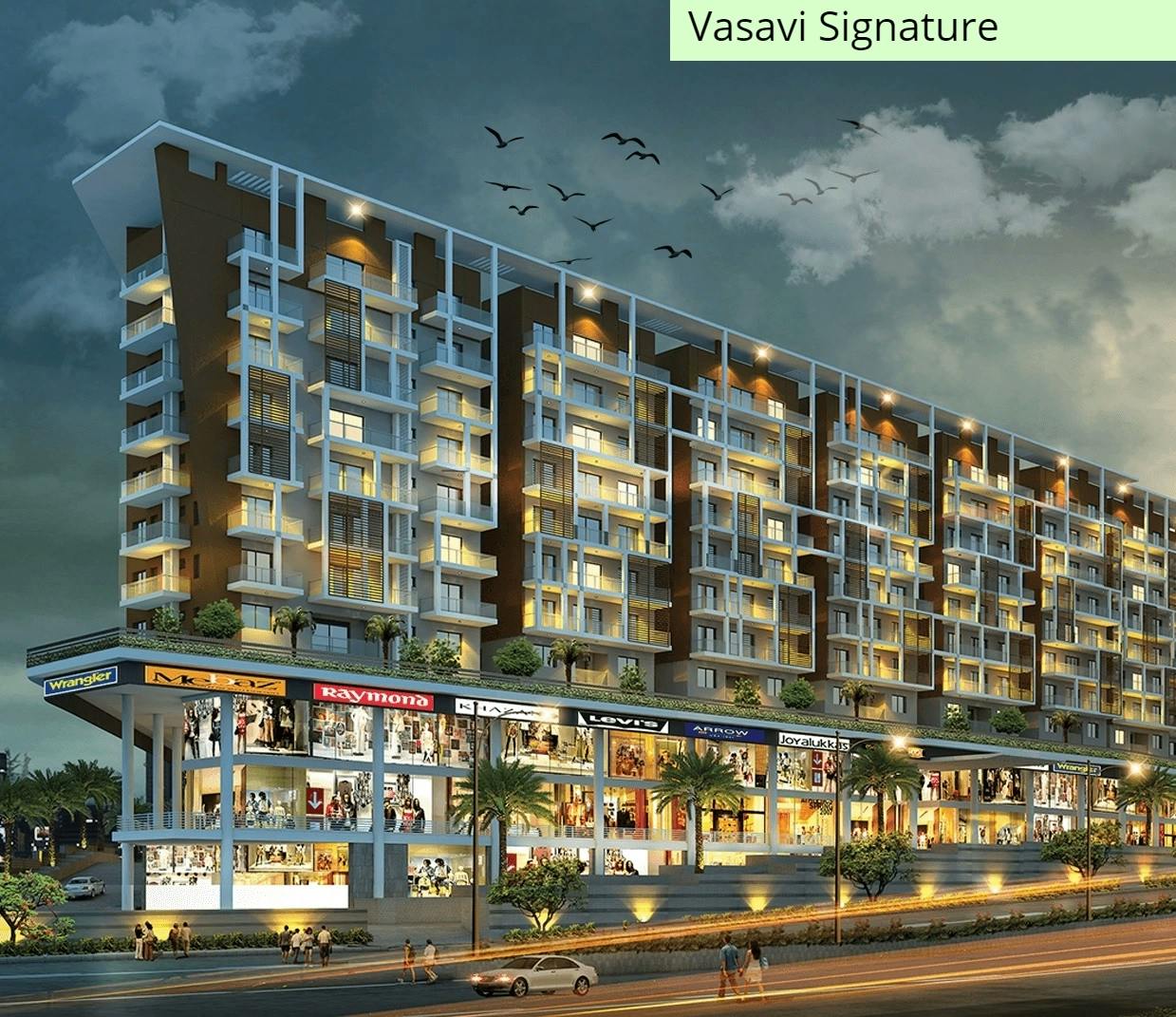 Floor plan for Vasavi Signature