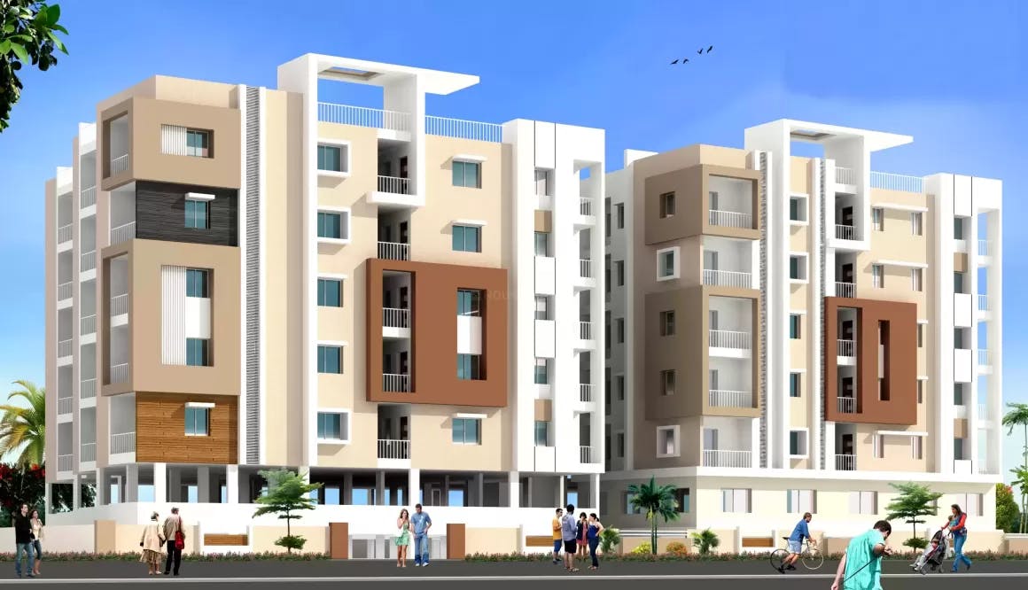 Floor plan for Viswa Avenues Saket enclave