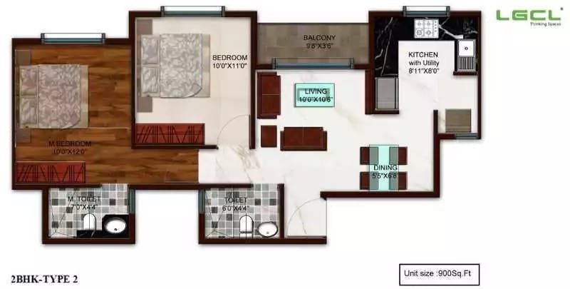 Floor plan for Sizzle Nandi Valley
