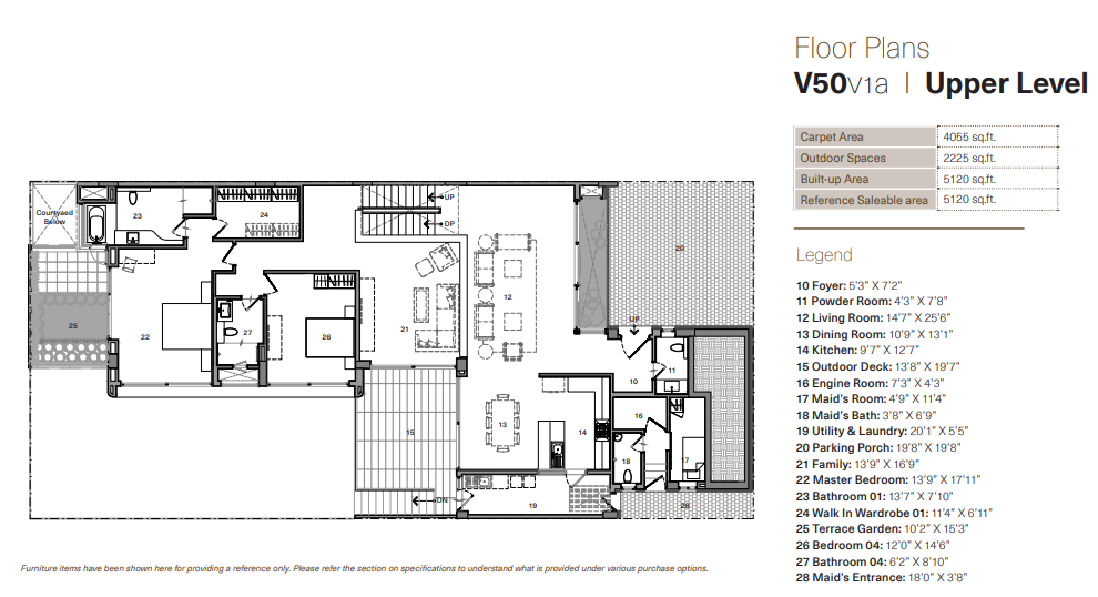 Floor plan for Total Environment After The Rain